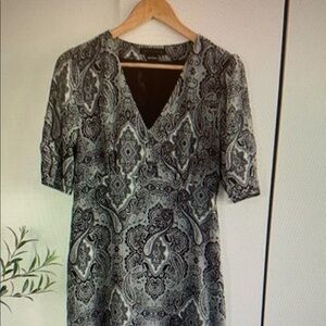 Anthropologie Sanctuary Paisley Print Midi Dress